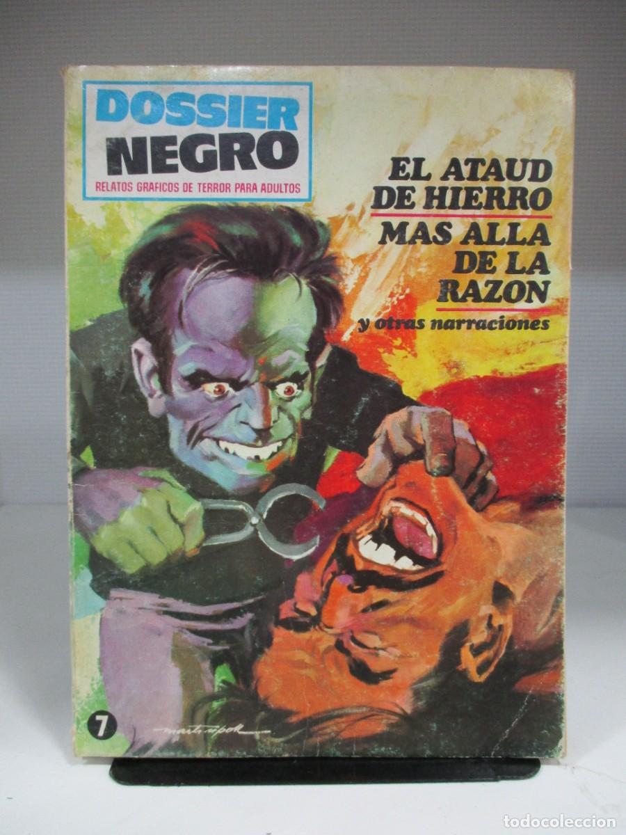 Tebeos: DOSSIER NEGRO , TACO N 7 - EL ATAUD DE HIERRO - IBERO MUNDIAL DE EDICIONES, 1970