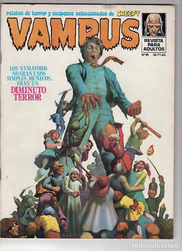 Tebeos: VAMPUS 35- EDITORIAL GARBO- GRAPA, 1973 MBE INCLUYE POSTER- LEE INDICACIONES