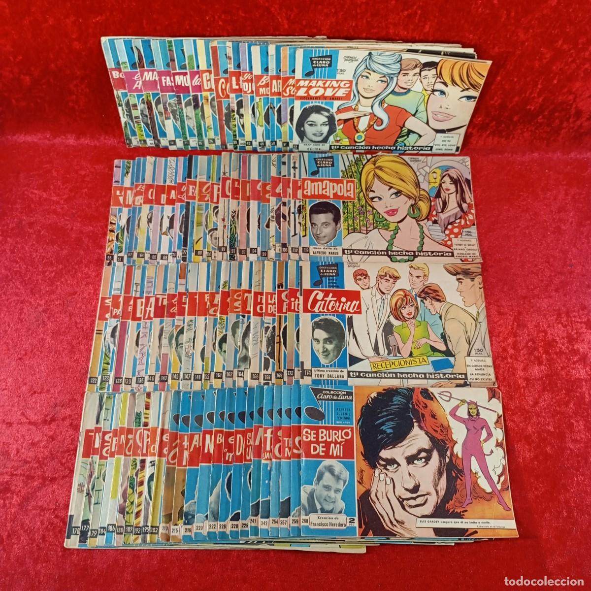 Tebeos: LOTE 76 COMICS - COLECCI&Oacute;N CLARO DE LUNA - REVISTA JUVENIL - IBERO MUNDIAL - N&ordm; EN FOTOS / 4372