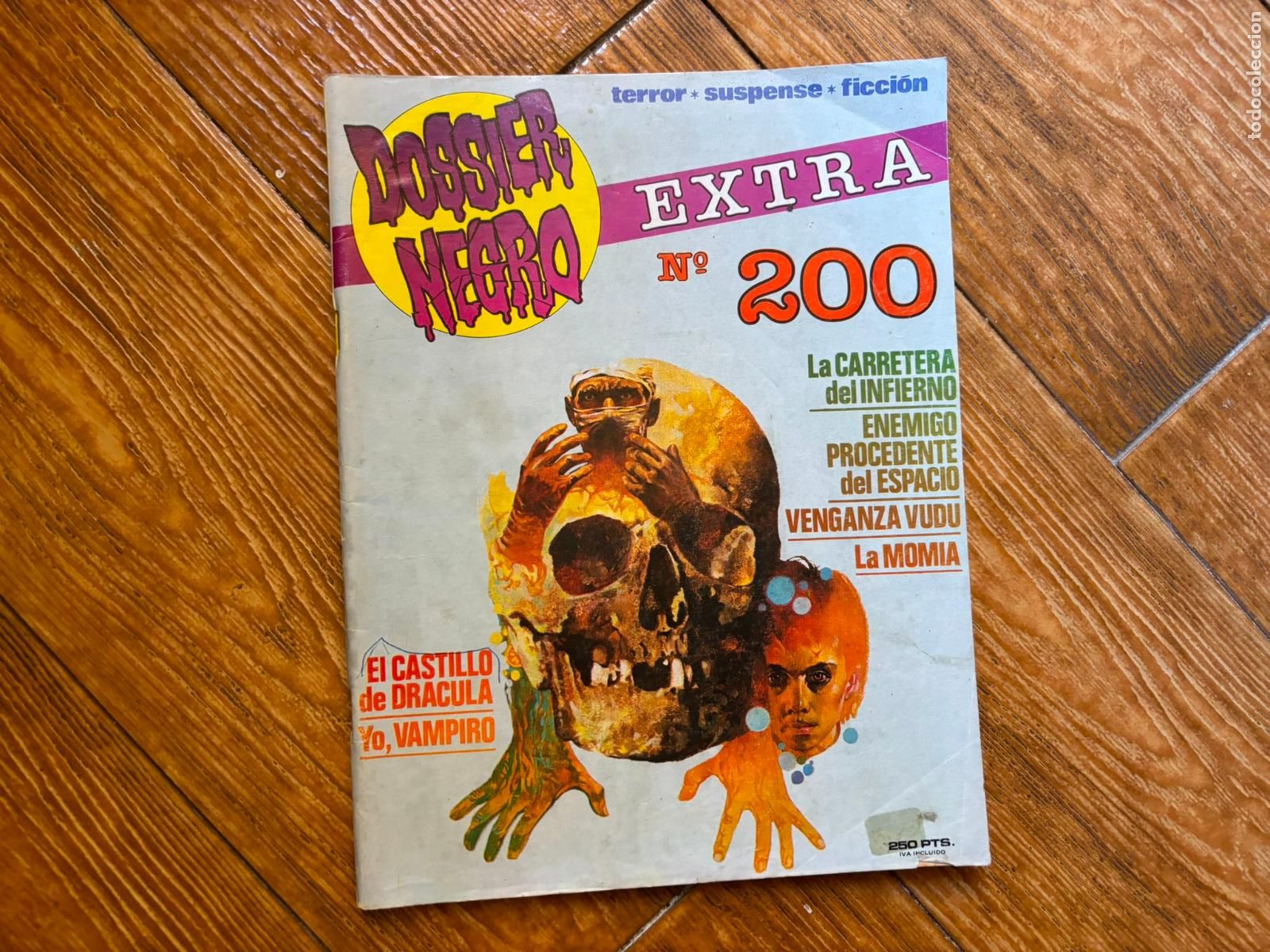 Tebeos: DOSSIER NEGRO N&ordm; 200 EXTRA EDITORIAL IBERO MUNDIAL