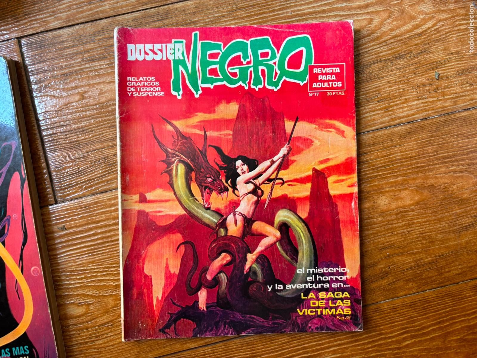 Tebeos: DOSSIER NEGRO n&ordm; 77 EDITORIAL IBERO MUNDIAL