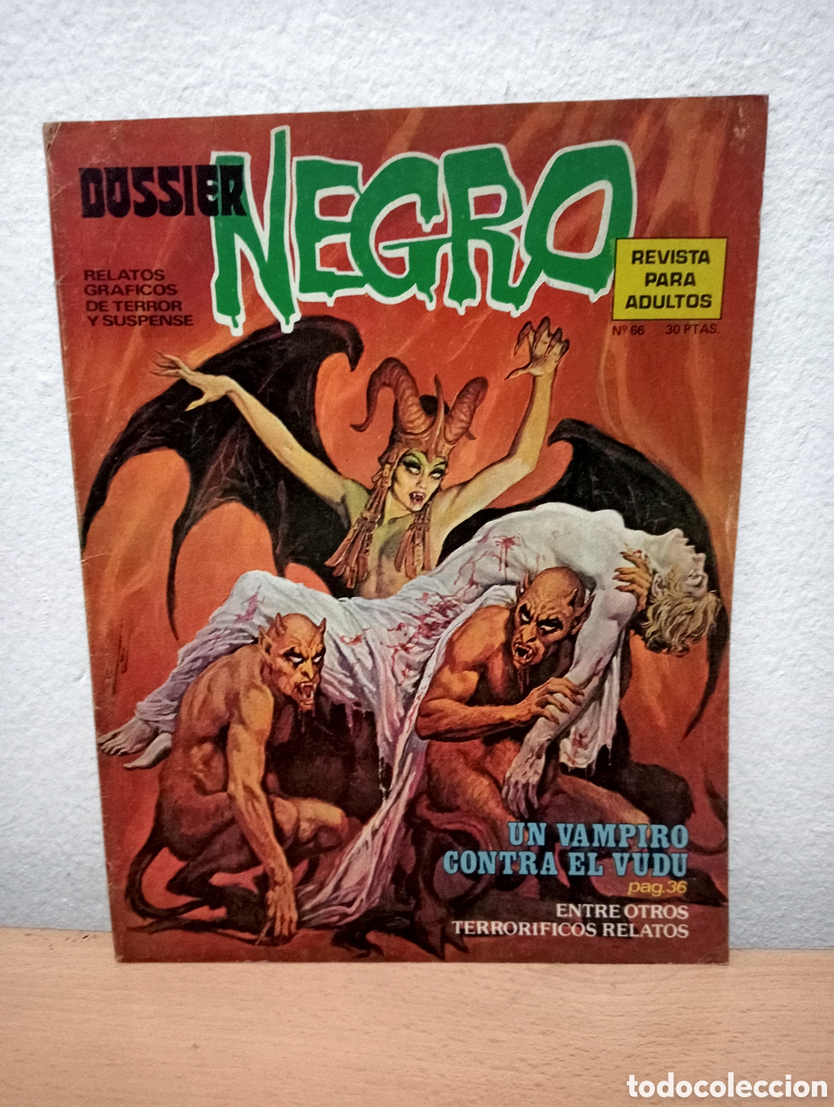 Giornalini: Comic terror dossier negro ibero mundial 66 buen estado
