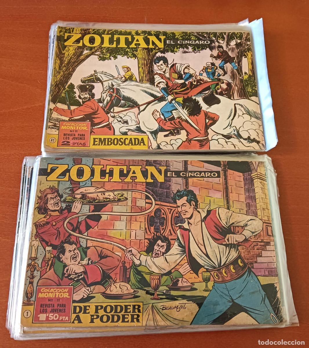 Tebeos: ZOLTAN EL C&Iacute;NGARO COLECCI&Oacute;N MONITOR Completa a falta de un n&uacute;mero IBERO MUNDIAL DE EDICIONES