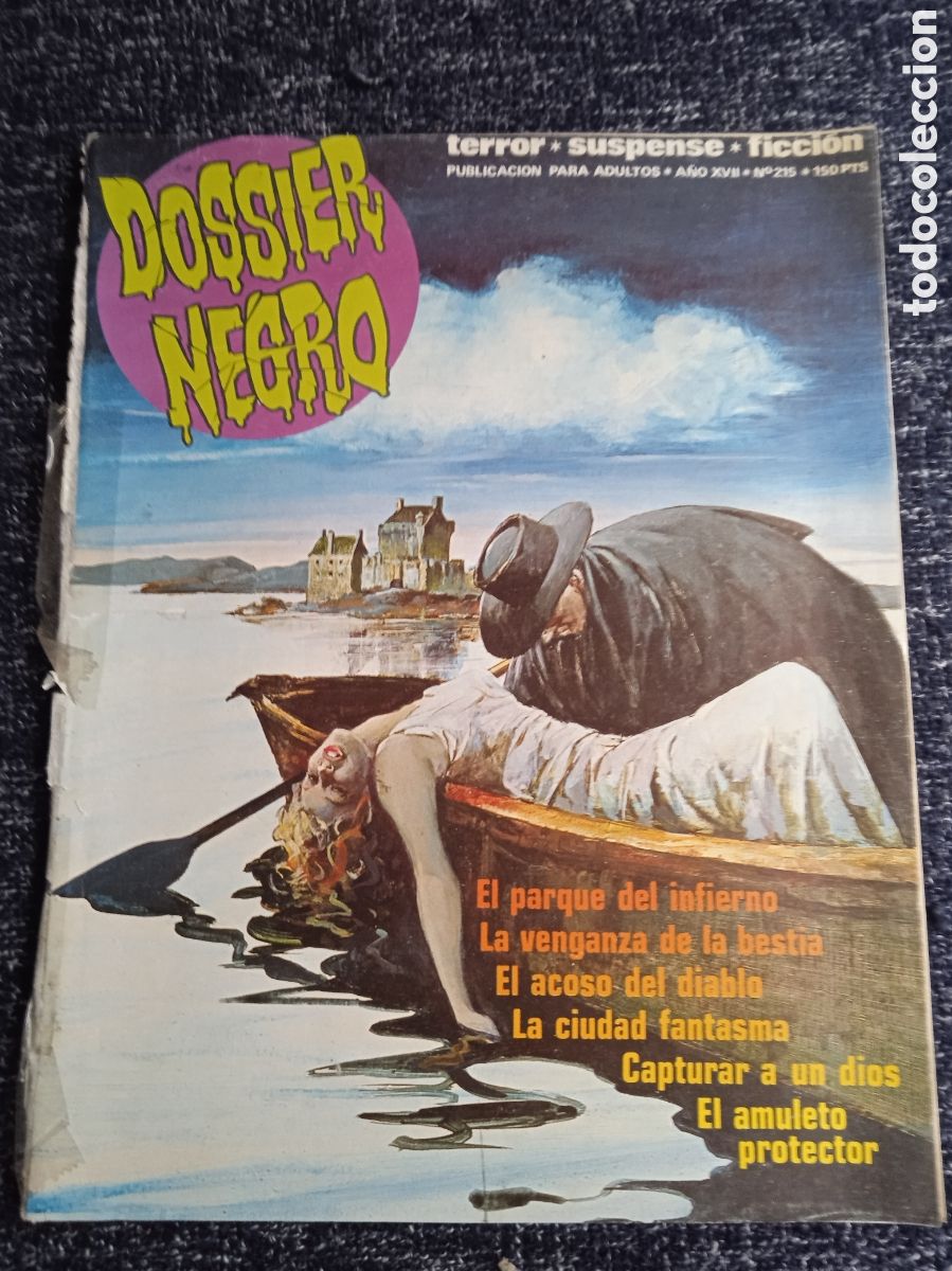 Tebeos: DOSSIER NEGRO N&ordm; 215 - tebeo de terror