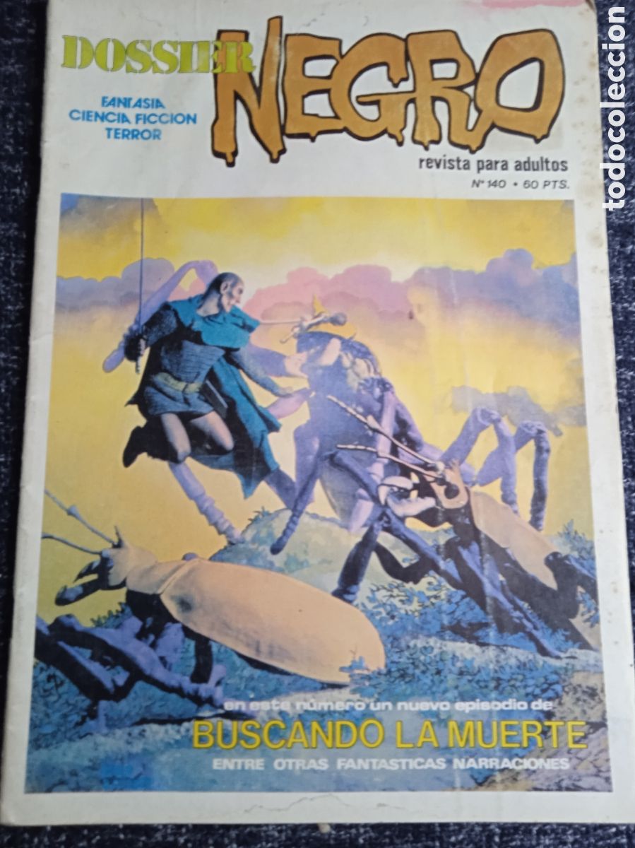 Tebeos: DOSSIER NEGRO N&ordm; 140 - tebeo de terror