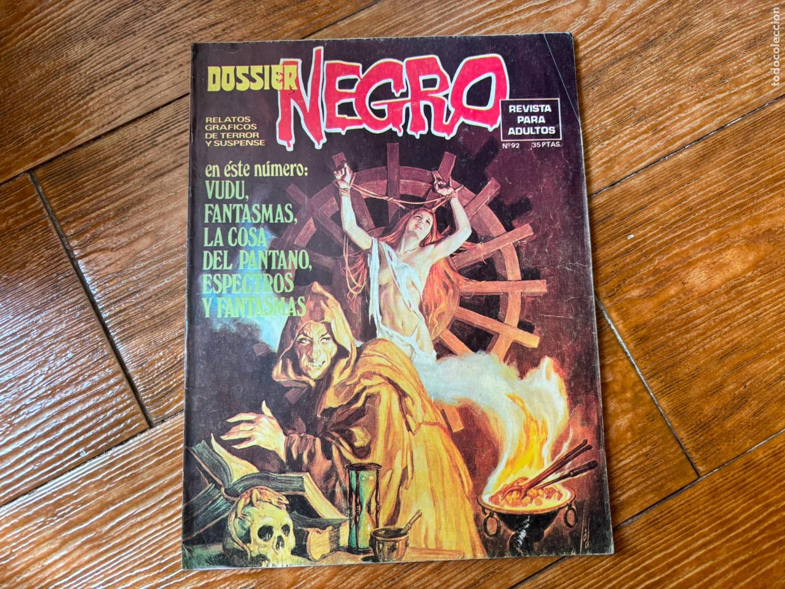 Tebeos: DOSSIER NEGRO N&ordm; 92 EDITORIAL IBERO MUNDIAL