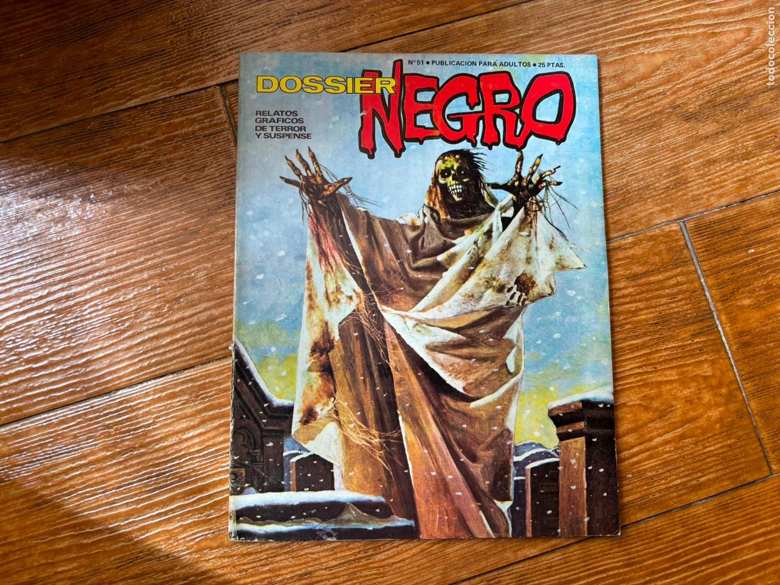 Tebeos: DOSSIER NEGRO N&ordm; 51 EDITORIAL IBERO MUNDIAL