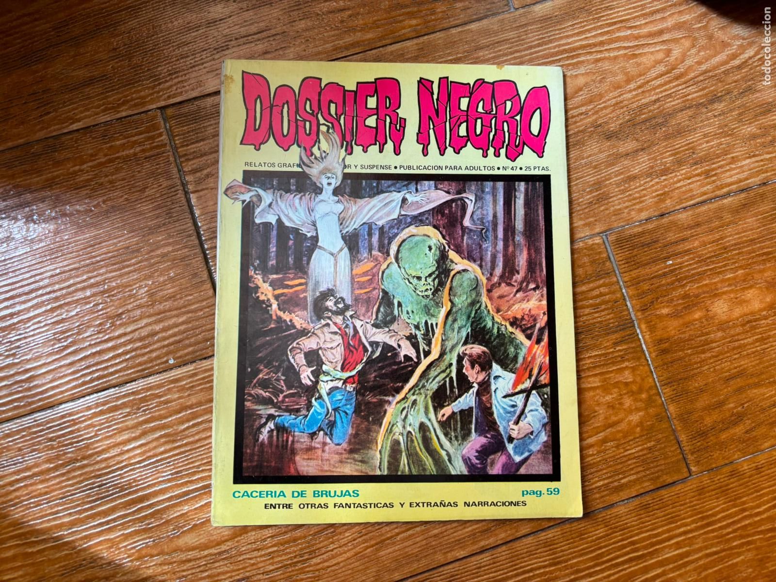 Tebeos: DOSSIER NEGRO N&ordm; 47 EDITORIAL IBERO MUNDIAL