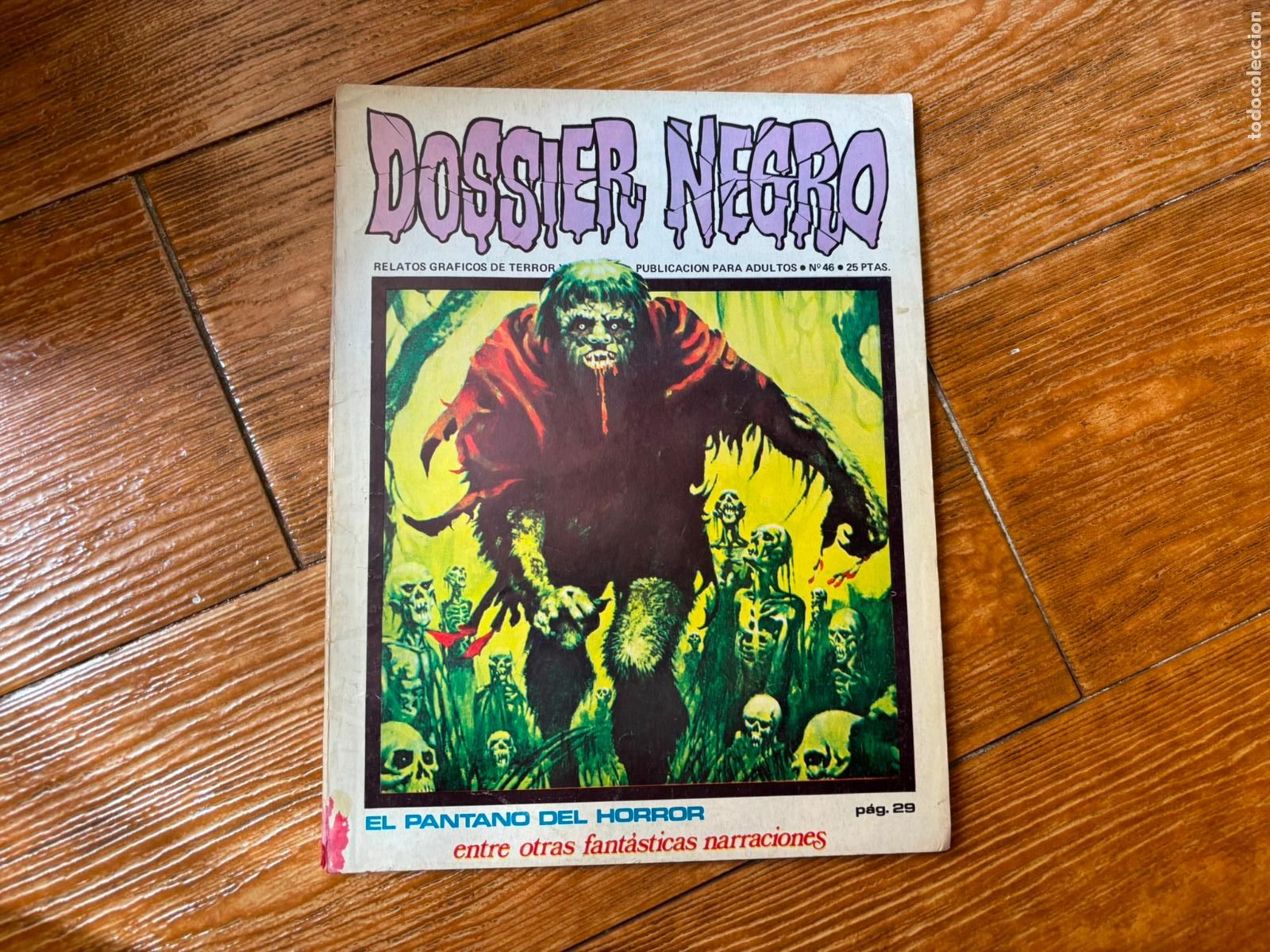 Tebeos: DOSSIER NEGRO N&ordm; 46 EDITORIAL IBERO MUNDIAL