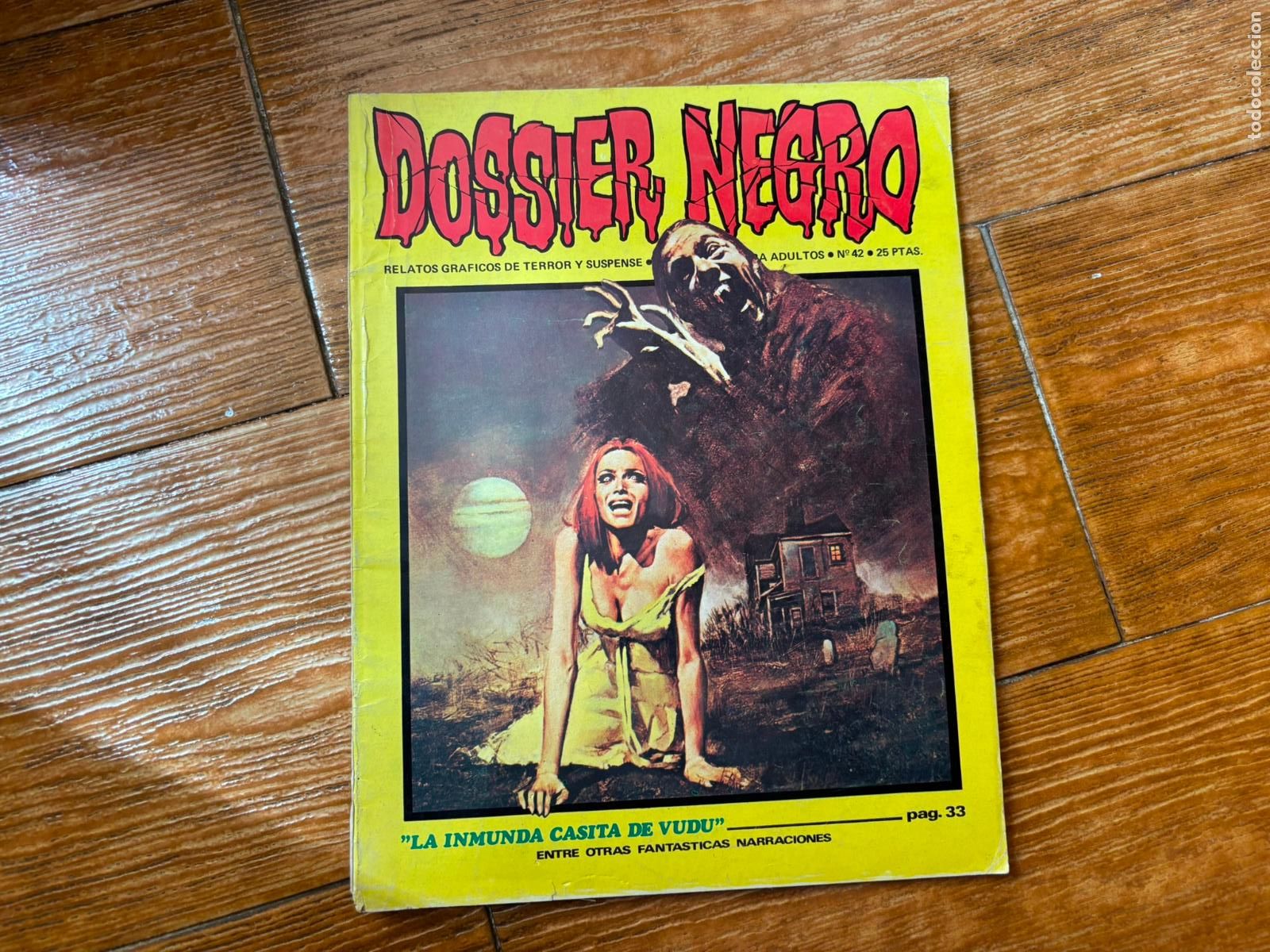 Tebeos: DOSSIER NEGRO N&ordm; 42 EDITORIAL IBERO MUNDIAL