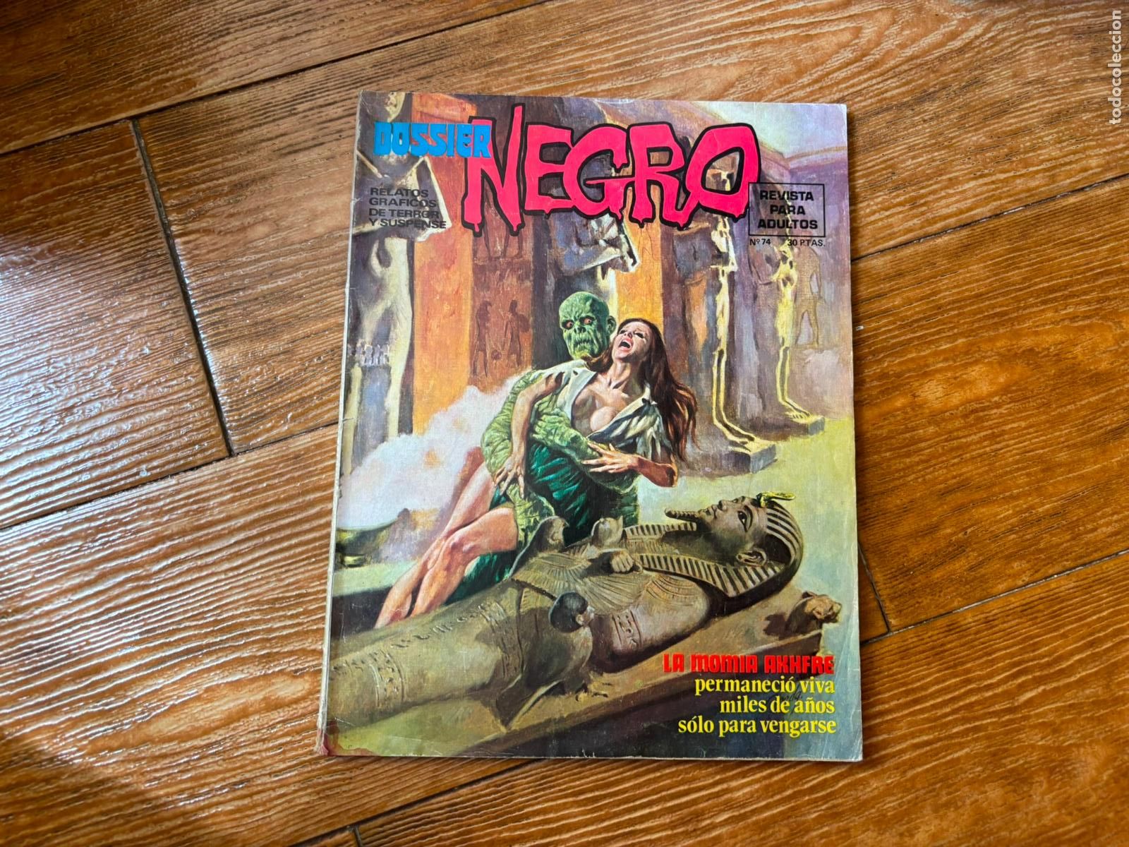 Tebeos: DOSSIER NEGRO N&ordm; 74 EDITORIAL IBERO MUNDIAL