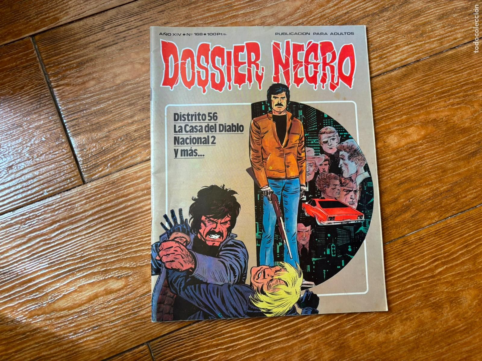 Tebeos: DOSSIER NEGRO N&ordm; 168 EDITORIAL IBERO MUNDIAL