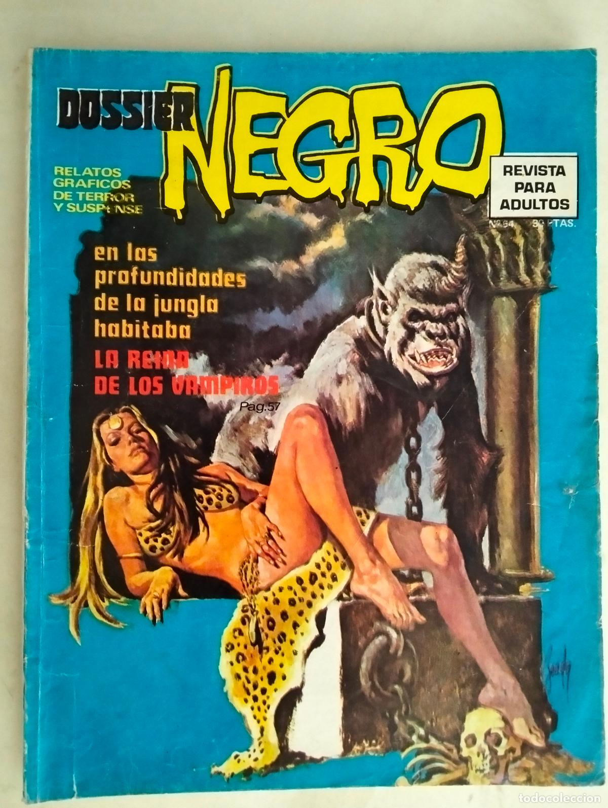 Tebeos: DOSSIER NEGRO N&ordm; 64, IBERO MUNDIAL DE EDICIONES, A&Ntilde;O 1974