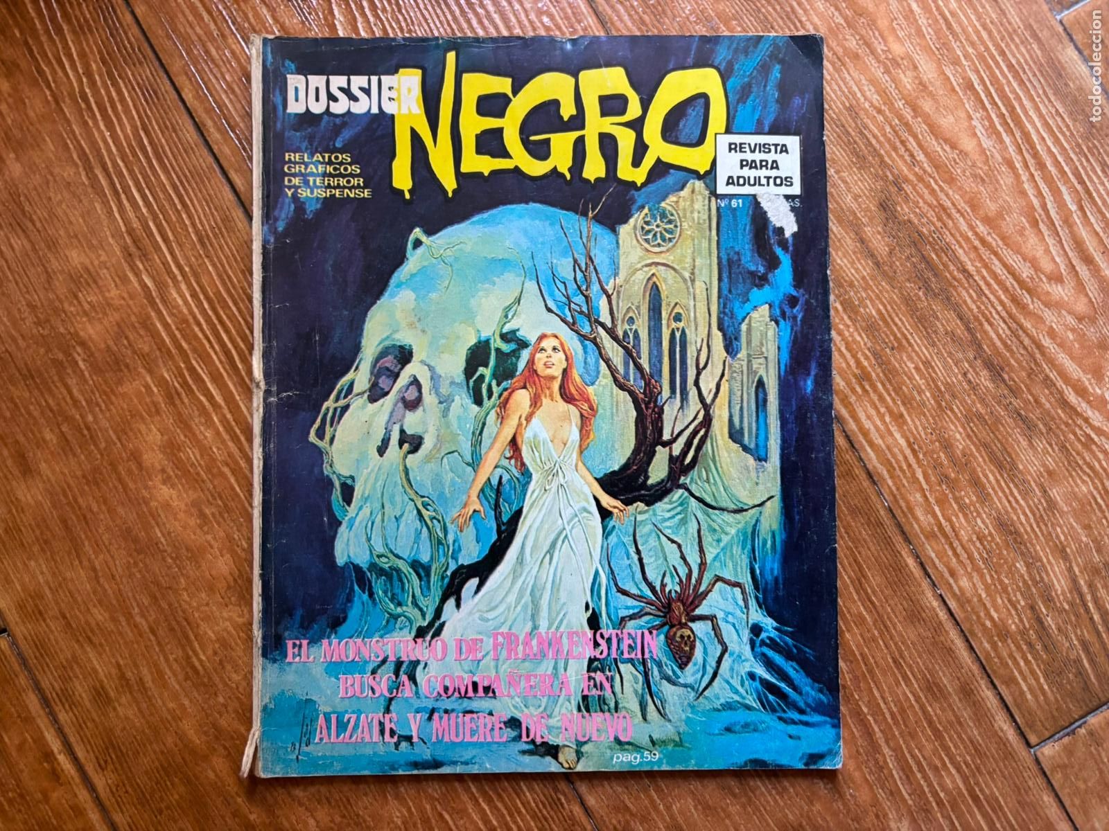 Tebeos: DOSSIER NEGRO N&ordm; 61 EDITORIAL IBERO MUNDIAL