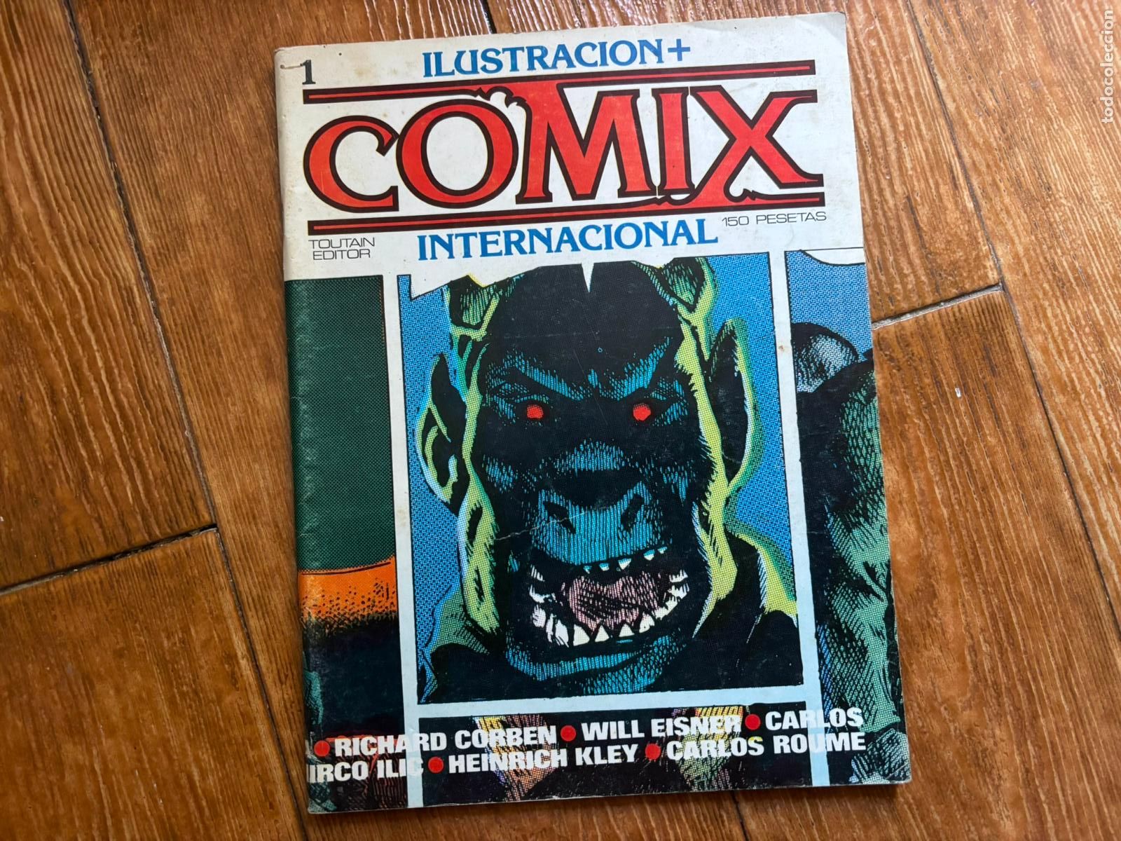 Tebeos: ILUSTRACION COMIX INTERNACIONAL N&ordm; 1 TOUTAIN EDITORIAL