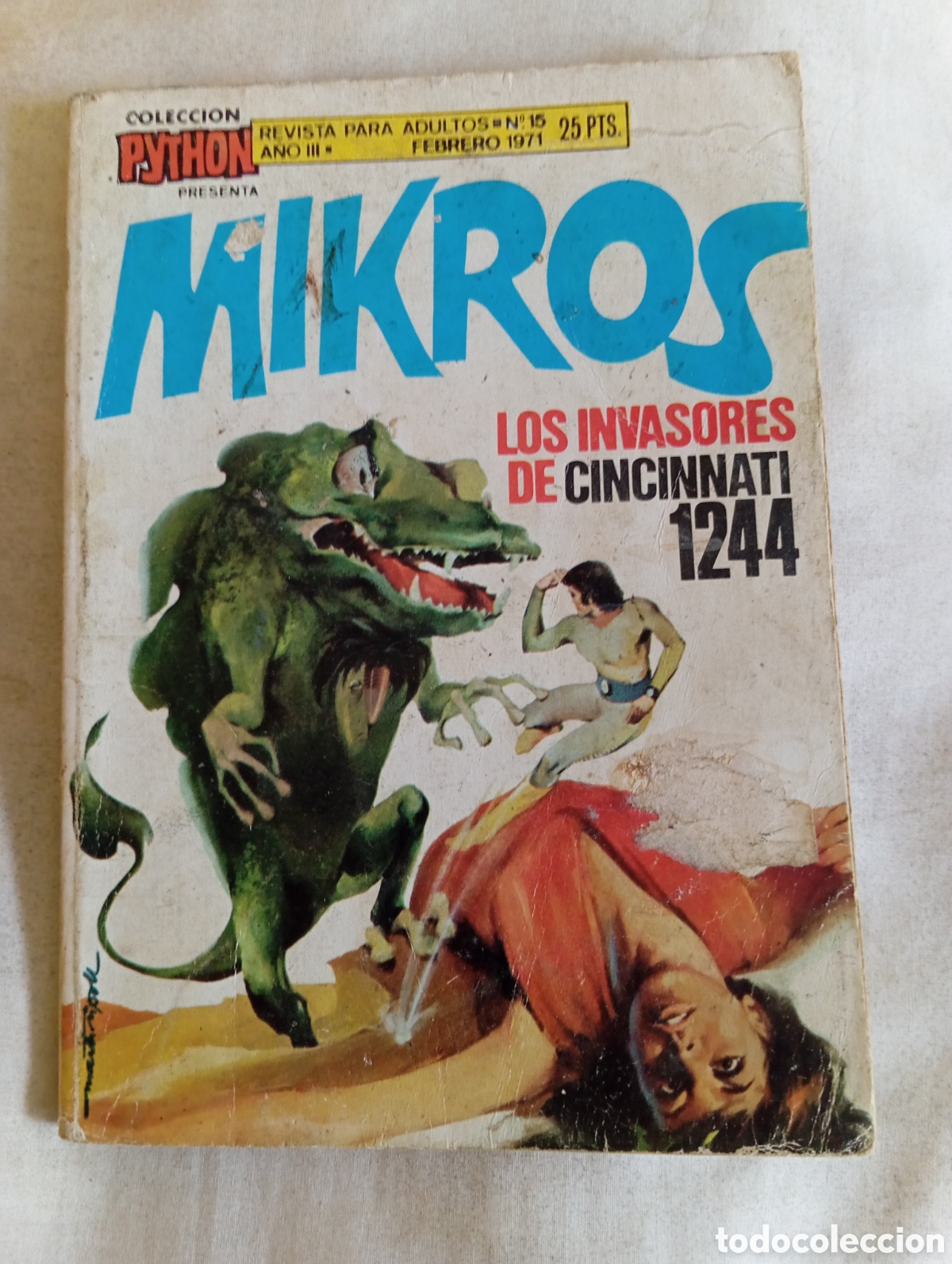 Tebeos: COLECCI&Oacute;N PUTHON MIKROS VOLUMEN 25