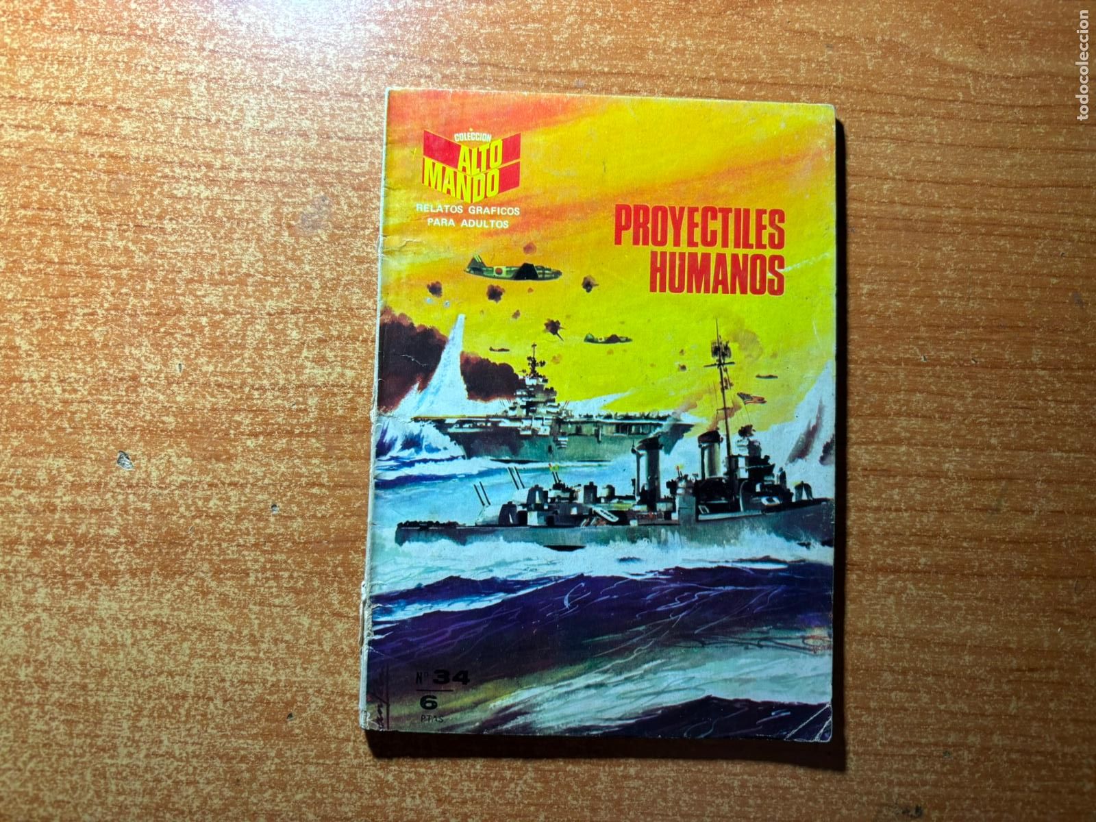 Livros de Banda Desenhada: ALTO MANDO. N&ordm; 34 EDITORIAL IBERO MUNDIAL, 1965