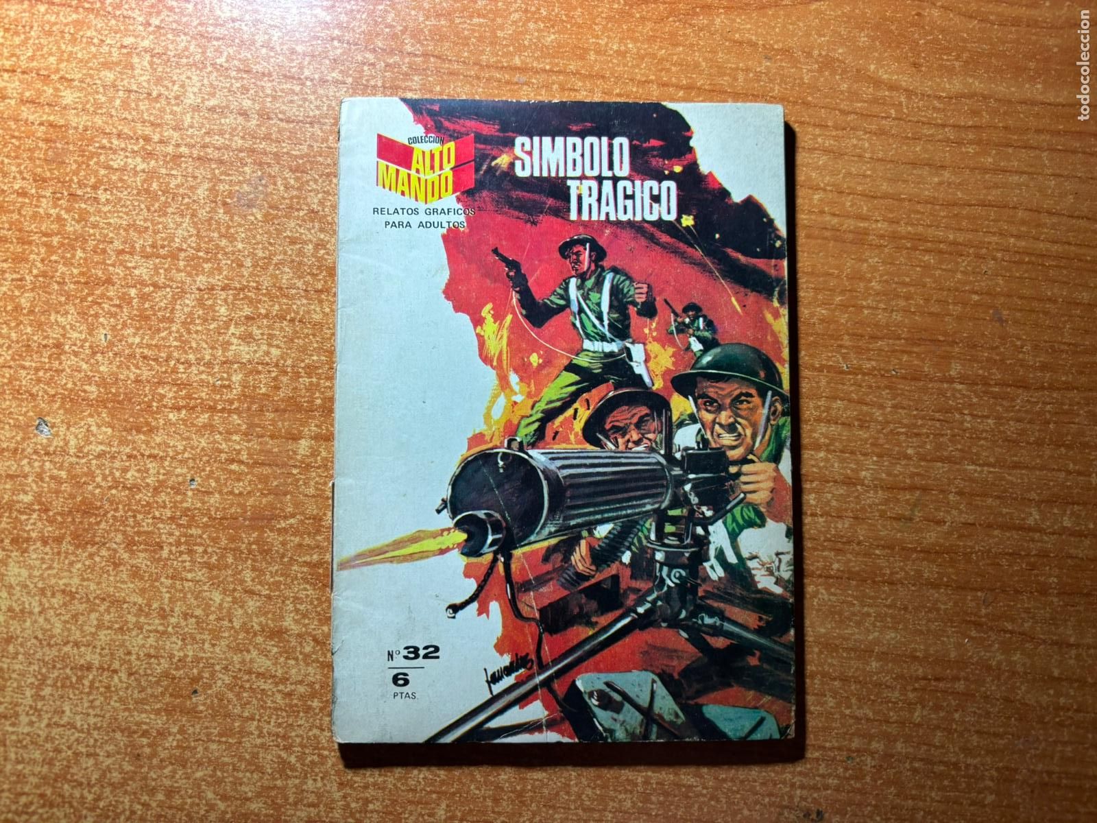 Livros de Banda Desenhada: ALTO MANDO. N&ordm; 32 EDITORIAL IBERO MUNDIAL, 1965