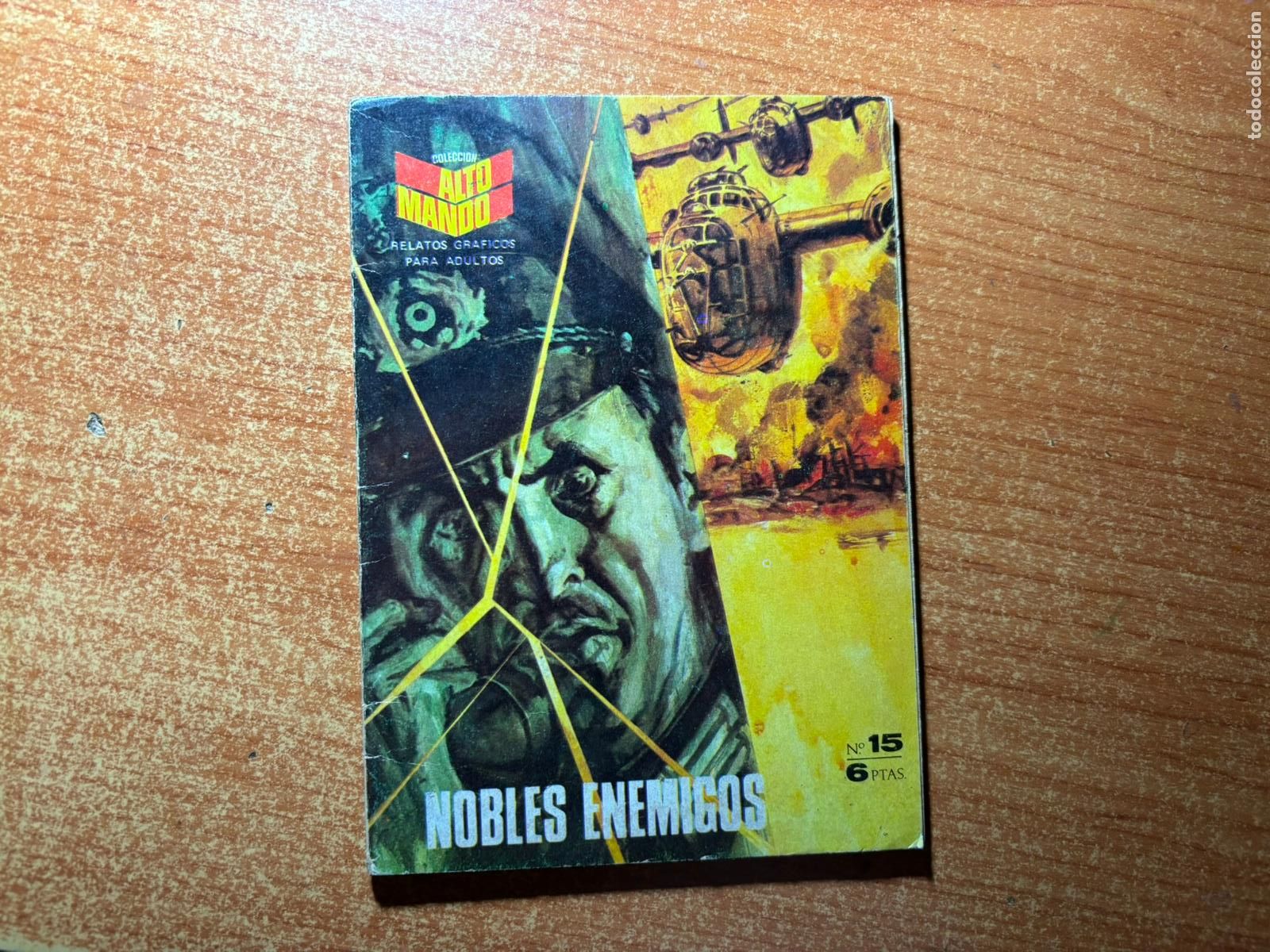 Livros de Banda Desenhada: ALTO MANDO. N&ordm; 15 EDITORIAL IBERO MUNDIAL, 1965