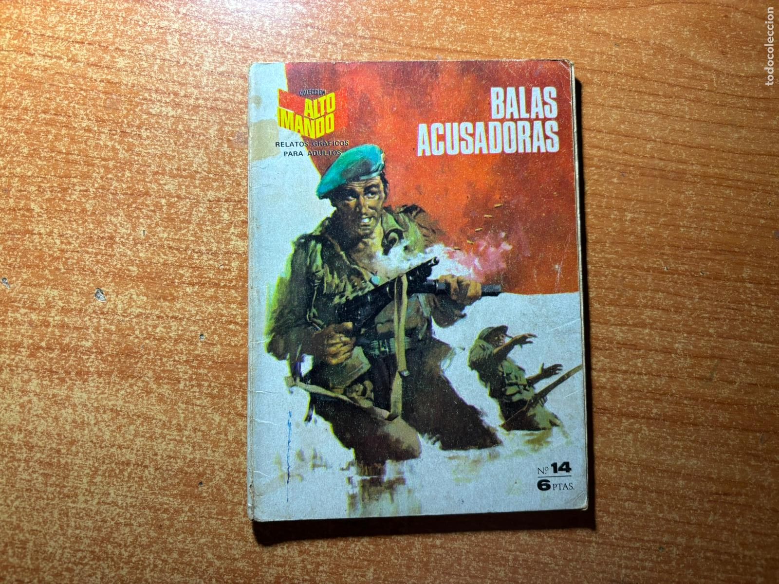Livros de Banda Desenhada: ALTO MANDO. N&ordm; 14 EDITORIAL IBERO MUNDIAL, 1965