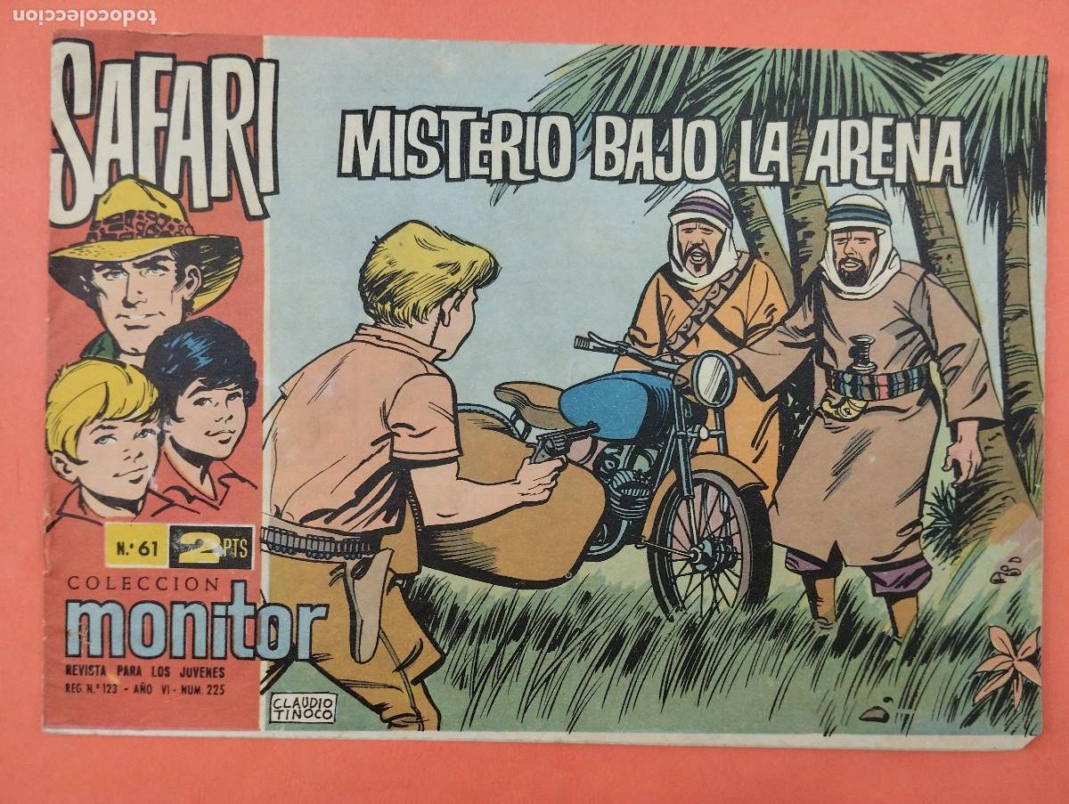 Livros de Banda Desenhada: SAFARI N&ordm; 61 EDITADO POR IBERO MUNDIAL COLECCION MONITOR