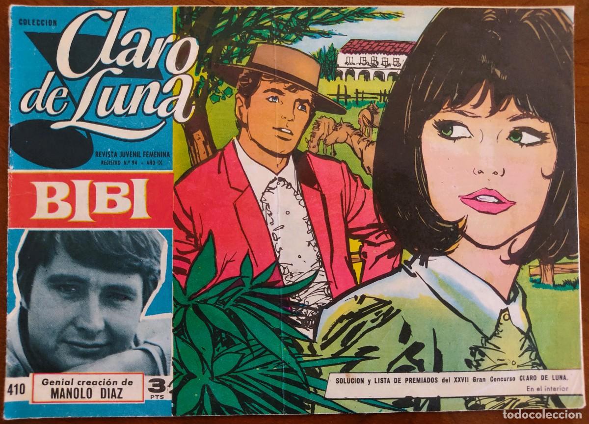 Tebeos: COLECCI&Oacute;N CLARO DE LUNA N&ordm; 410 - BIBI- IBERO MUNDIAL DE EDICIONES