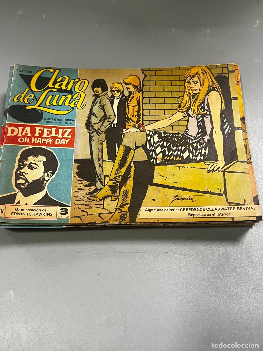 Tebeos: COLECCI&Oacute;N CLARO DE LUNA. N&deg; 518. REVISTA JUVENIL FEMENINA. D&Iacute;A FELIZ OH HAPPY DAY.