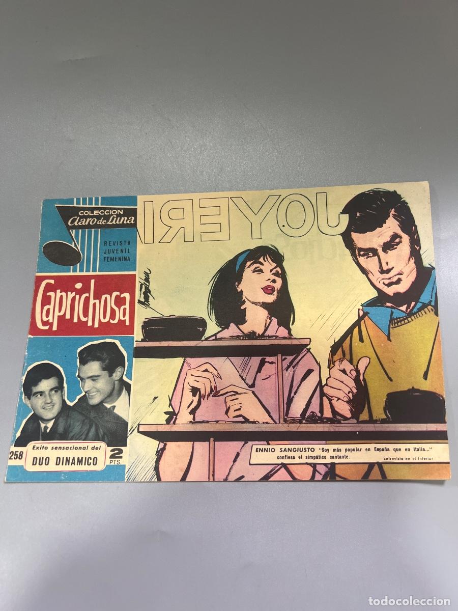 Tebeos: COLECCI&Oacute;N CLARO DE LUNA. N&deg; 258. REVISTA JUVENIL FEMENINA. CAPRICHOSA.