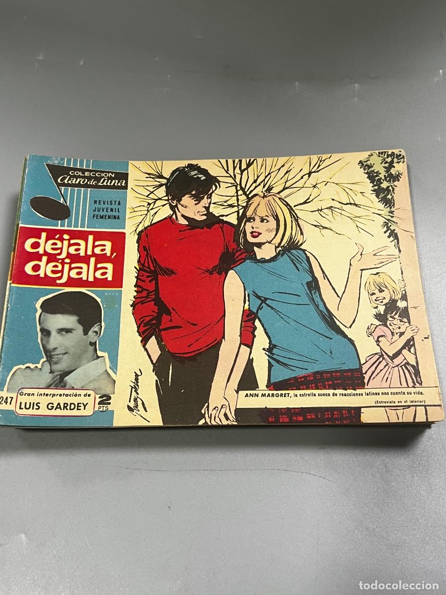 Tebeos: COLECCI&Oacute;N CLARO DE LUNA. N&deg; 247. REVISTA JUVENIL FEMENINA. D&Eacute;JALA, DEJALA.