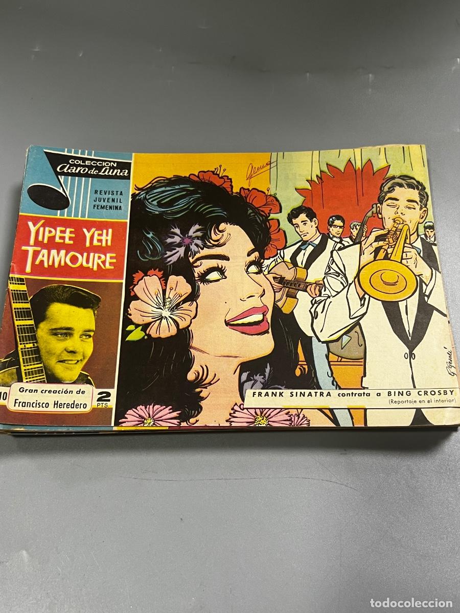 Tebeos: COLECCI&Oacute;N CLARO DE LUNA. N&deg; 210. REVISTA JUVENIL FEMENINA. YIPEE YEH TAMOURE.