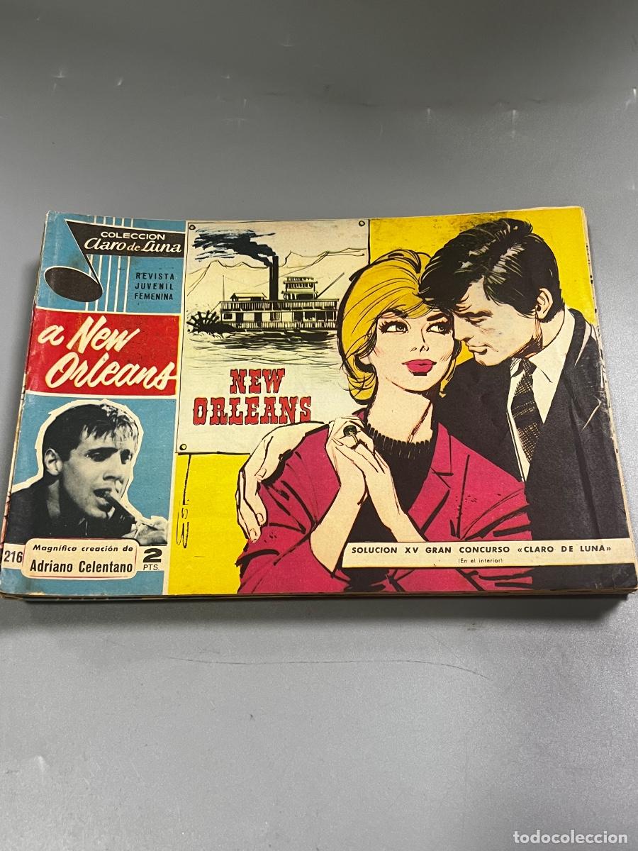 Tebeos: COLECCI&Oacute;N CLARO DE LUNA. N&deg; 216. REVISTA JUVENIL FEMENINA. A NEW ORLEANS.