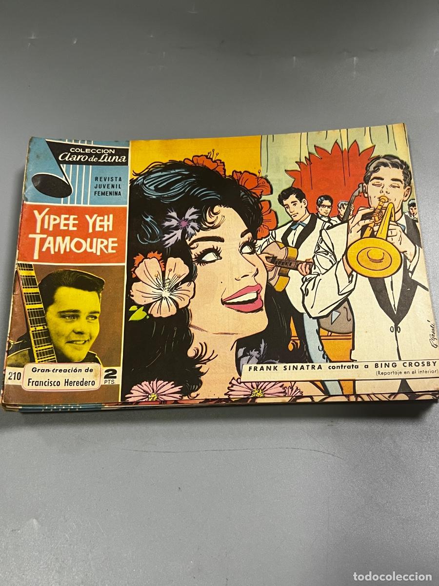 Tebeos: COLECCI&Oacute;N CLARO DE LUNA. N&deg; 210. REVISTA JUVENIL FEMENINA. YIPEE YEH TAMOURE.