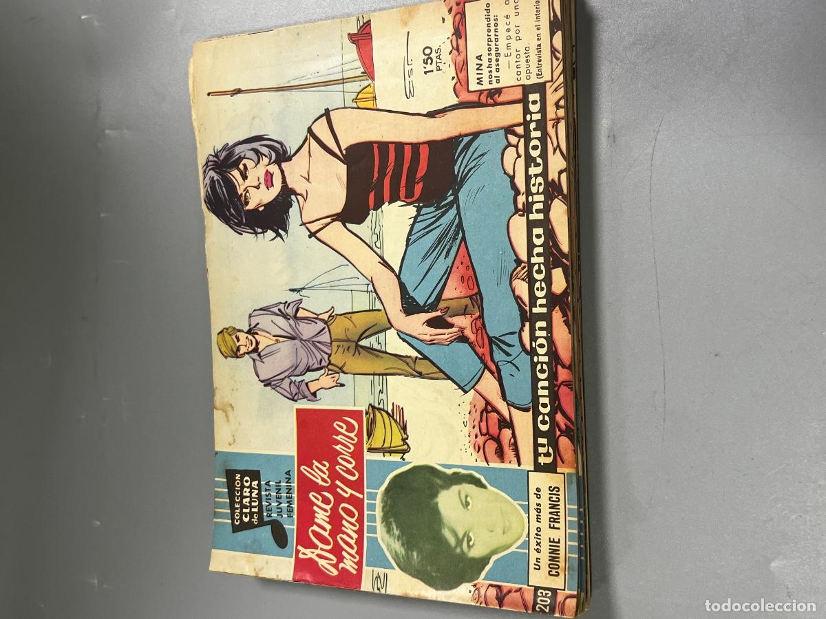 Tebeos: COLECCI&Oacute;N CLARO DE LUNA. N&deg; 203. REVISTA JUVENIL FEMENINA. DAME LA MANO Y CORRE.