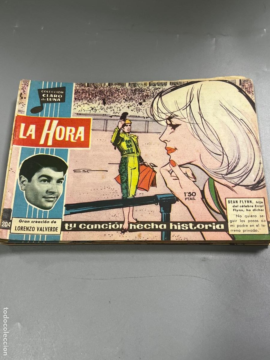 Tebeos: COLECCI&Oacute;N CLARO DE LUNA. N&deg; 204. REVISTA JUVENIL FEMENINA. LA HORA.