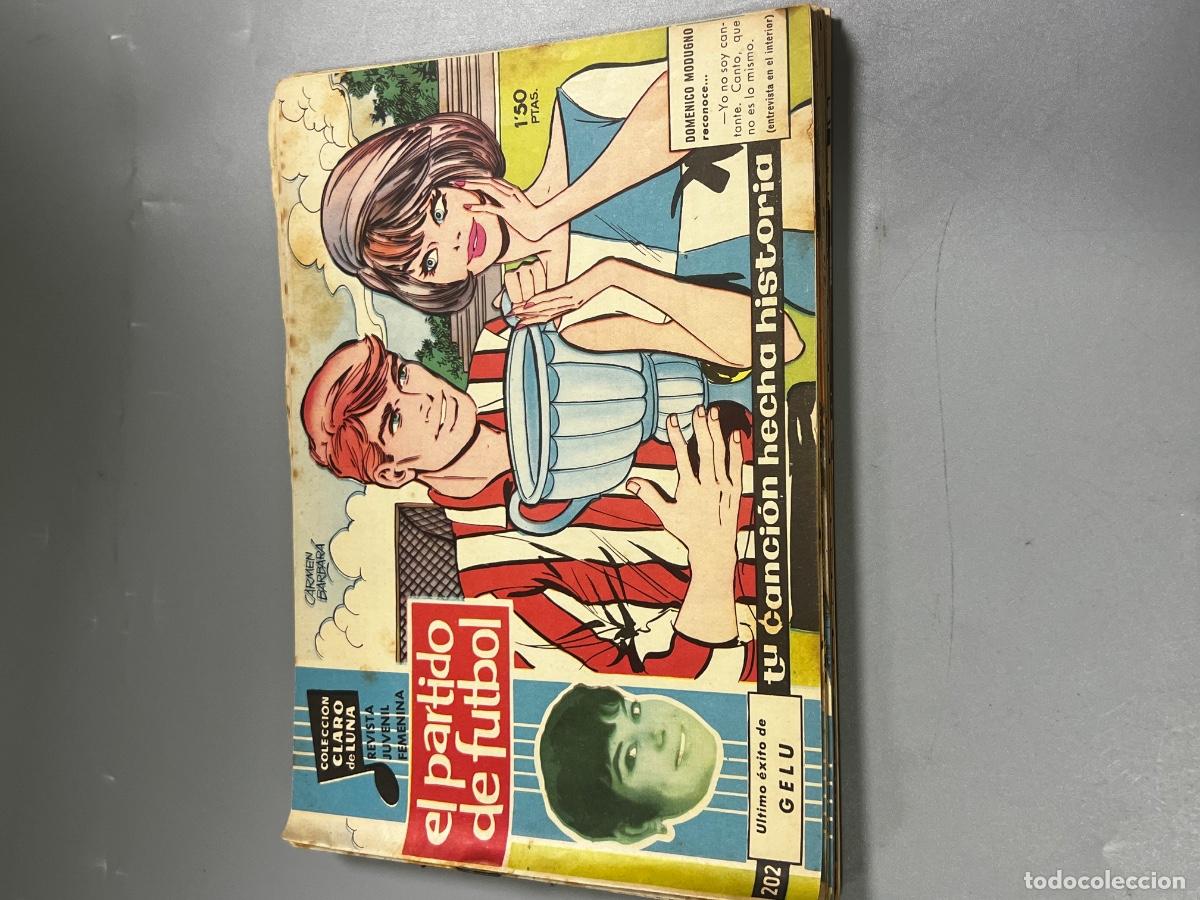 Tebeos: COLECCI&Oacute;N CLARO DE LUNA. N&deg; 202. REVISTA JUVENIL FEMENINA. EL PARTIDO DE F&Uacute;TBOL.