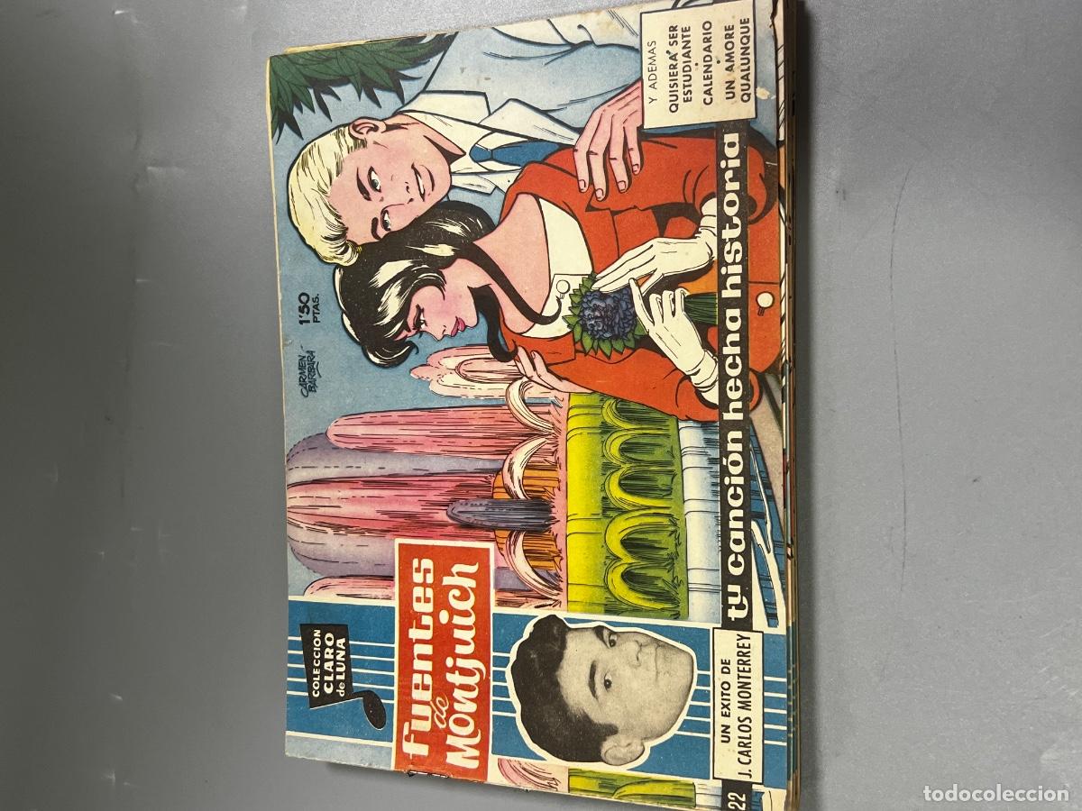 Tebeos: COLECCI&Oacute;N CLARO DE LUNA. N&deg; 22. REVISTA JUVENIL FEMENINA. FUENTES DE MONTJUICH.