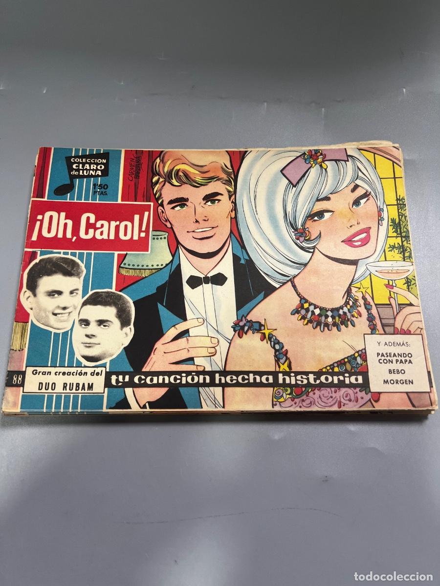 Tebeos: COLECCI&Oacute;N CLARO DE LUNA. N&deg; 88. REVISTA JUVENIL FEMENINA. OH CAROL