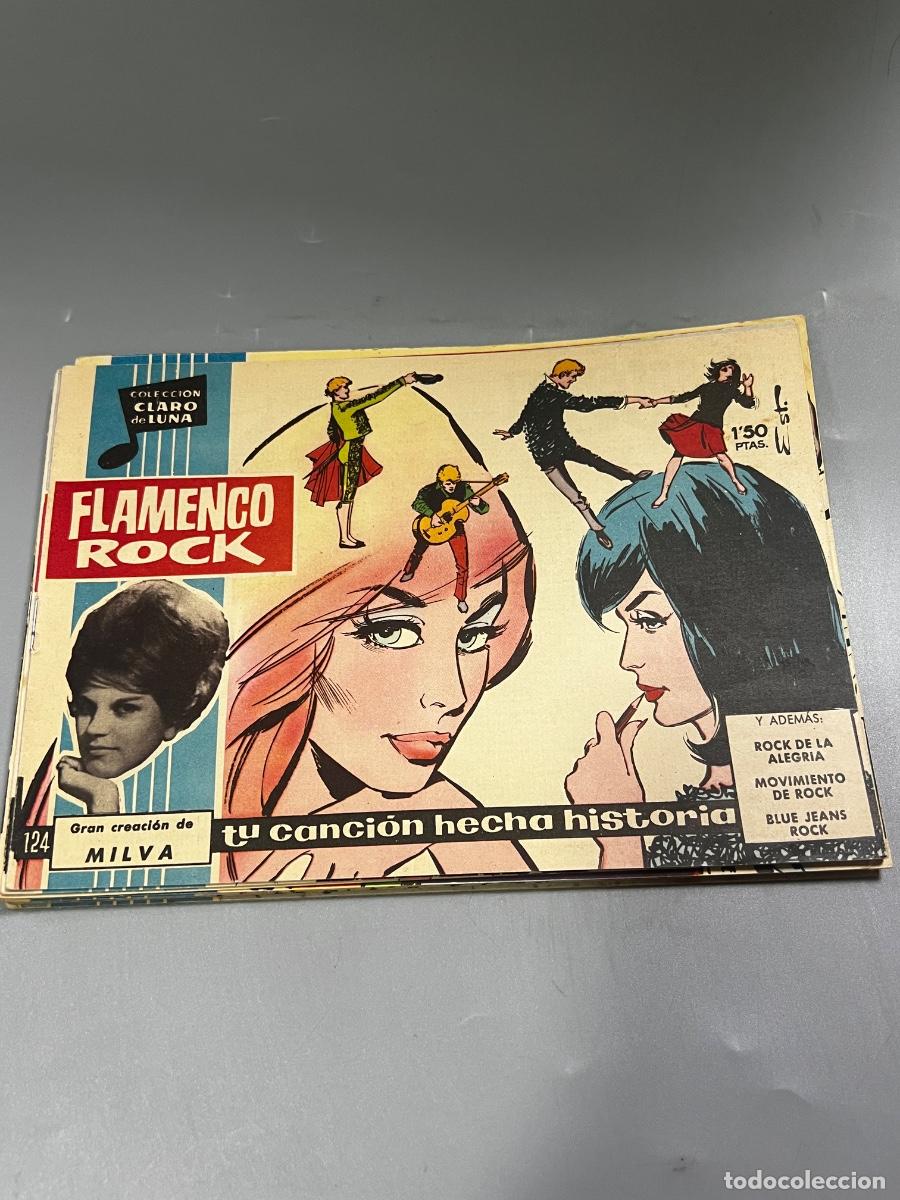 Tebeos: COLECCI&Oacute;N CLARO DE LUNA. N&deg; 124. REVISTA JUVENIL FEMENINA. FLAMENCO ROCK.