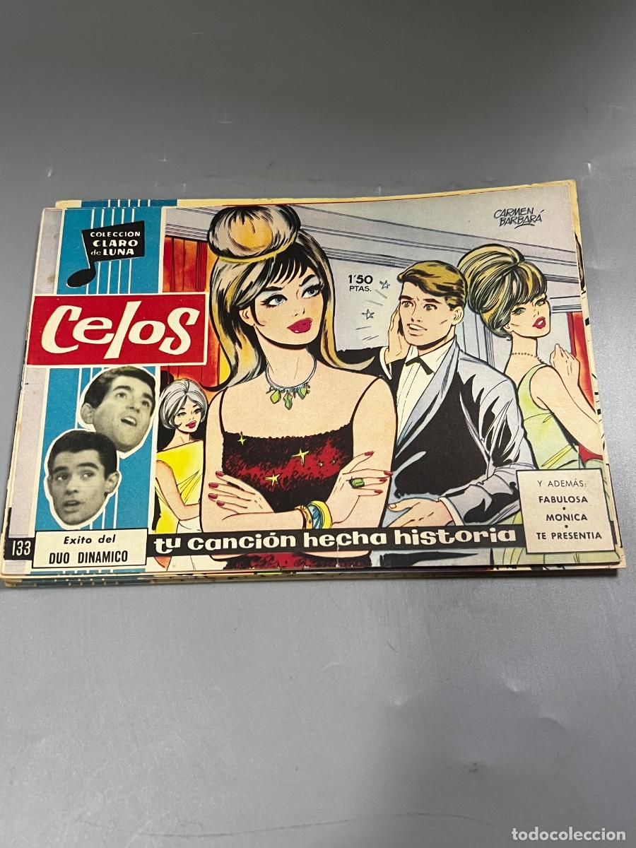 Tebeos: COLECCI&Oacute;N CLARO DE LUNA. N&deg; 133. REVISTA JUVENIL FEMENINA. CELOS