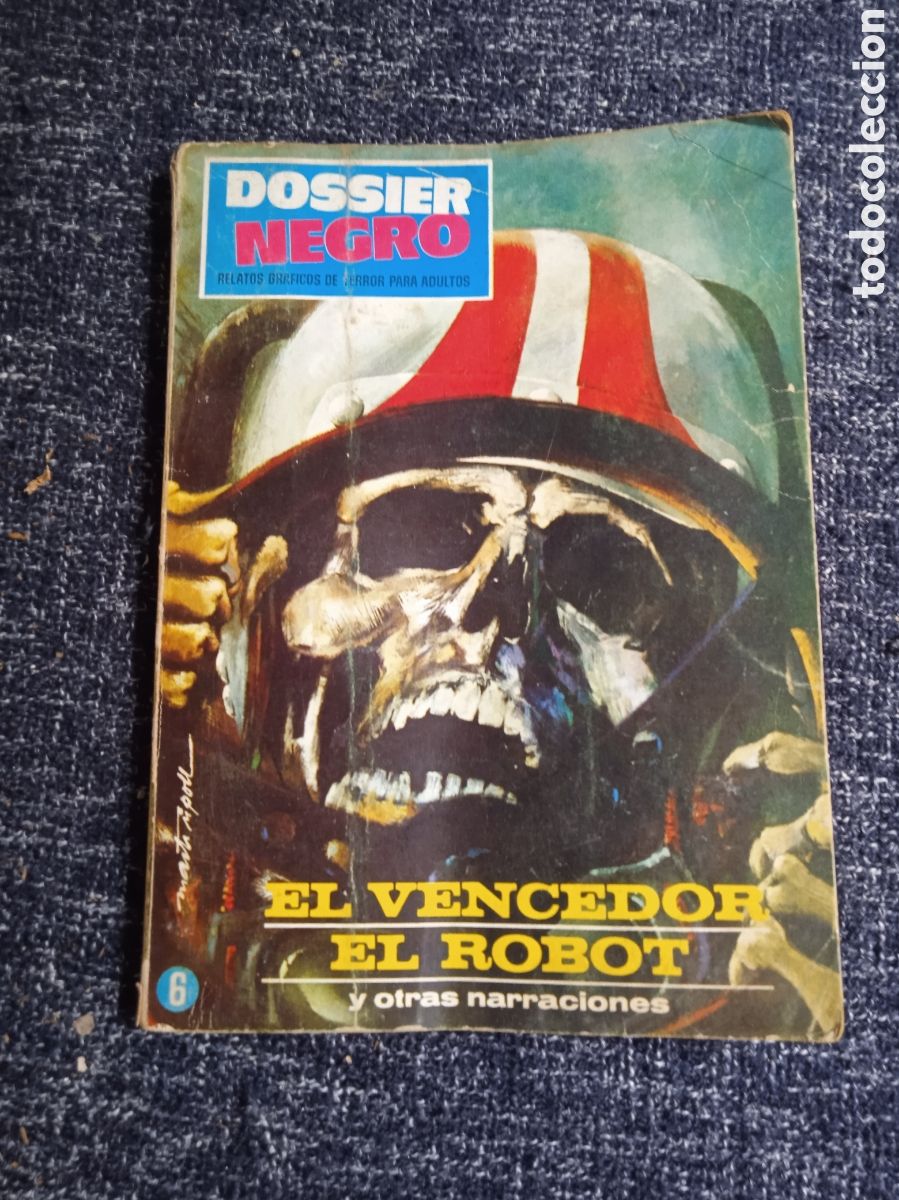 Comics: DOSSIER NEGRO N&ordm; 6 EL VENCEDOR EL ROBOT -ED. IBERO MUNDIAL - TACO