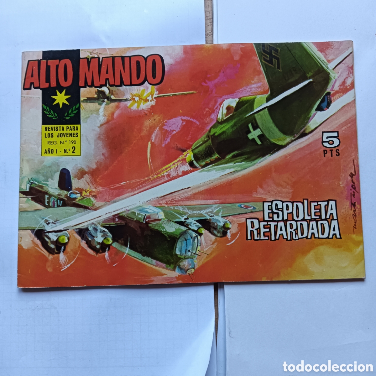 Tebeos: ALTO MANDO N&Uacute;M 2 EDI.IBERO MUNDIAL