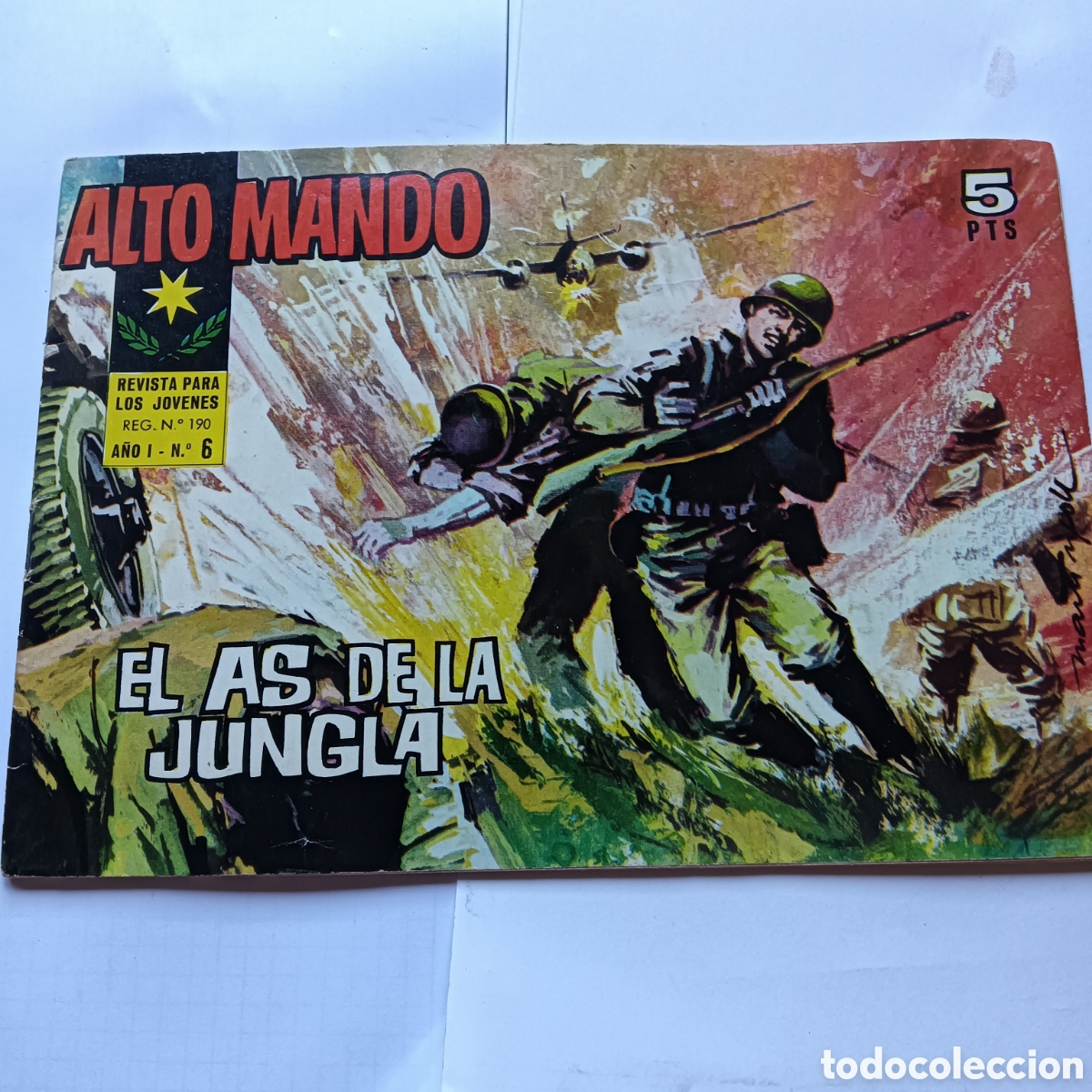 Tebeos: ALTO MANDO N&Uacute;M 6 EDITORIAL IBERO MUNDIAL