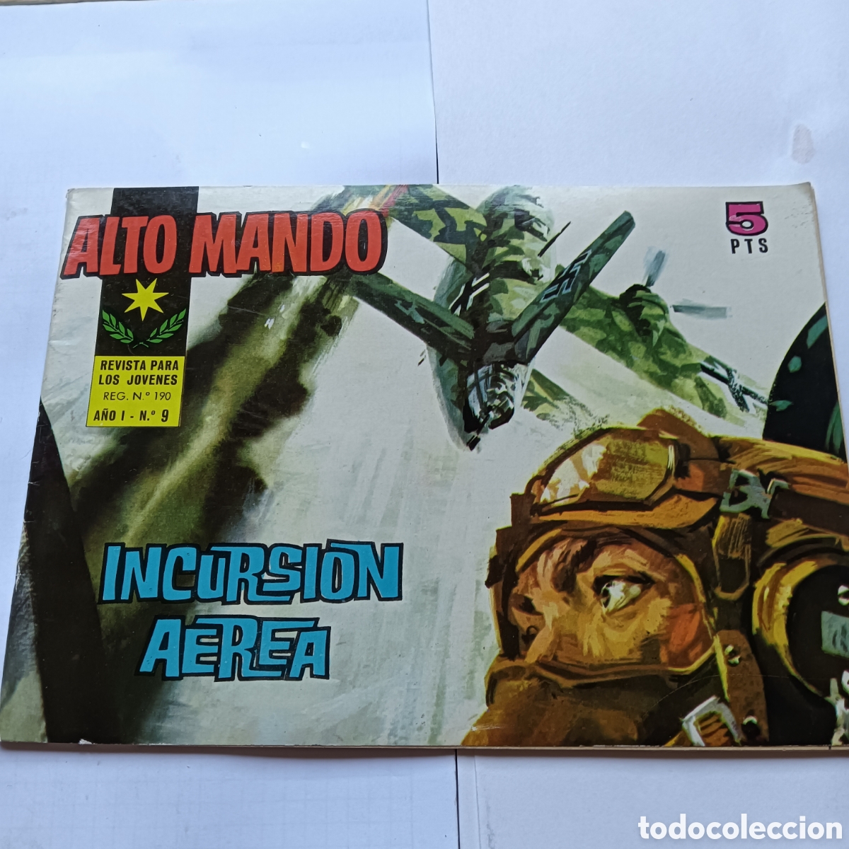 Tebeos: ALTO MANDO N&Uacute;M 9 EDITORIAL &Iacute;BERO MUNDIAL