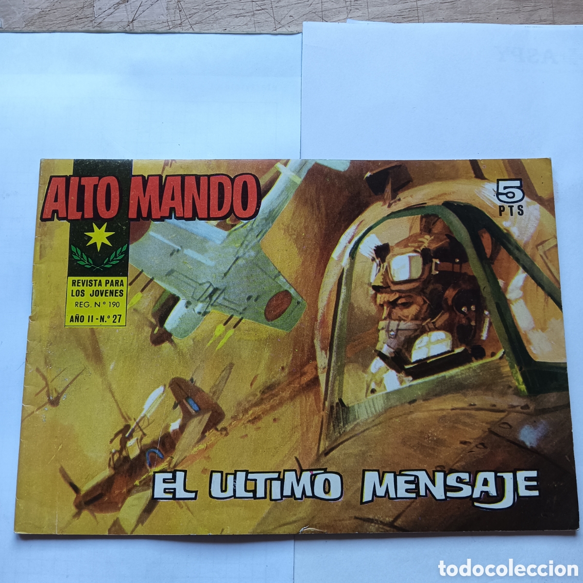 Tebeos: ALTO MANDO N&Uacute;M 27 EDI.IBERO MUNDIAL