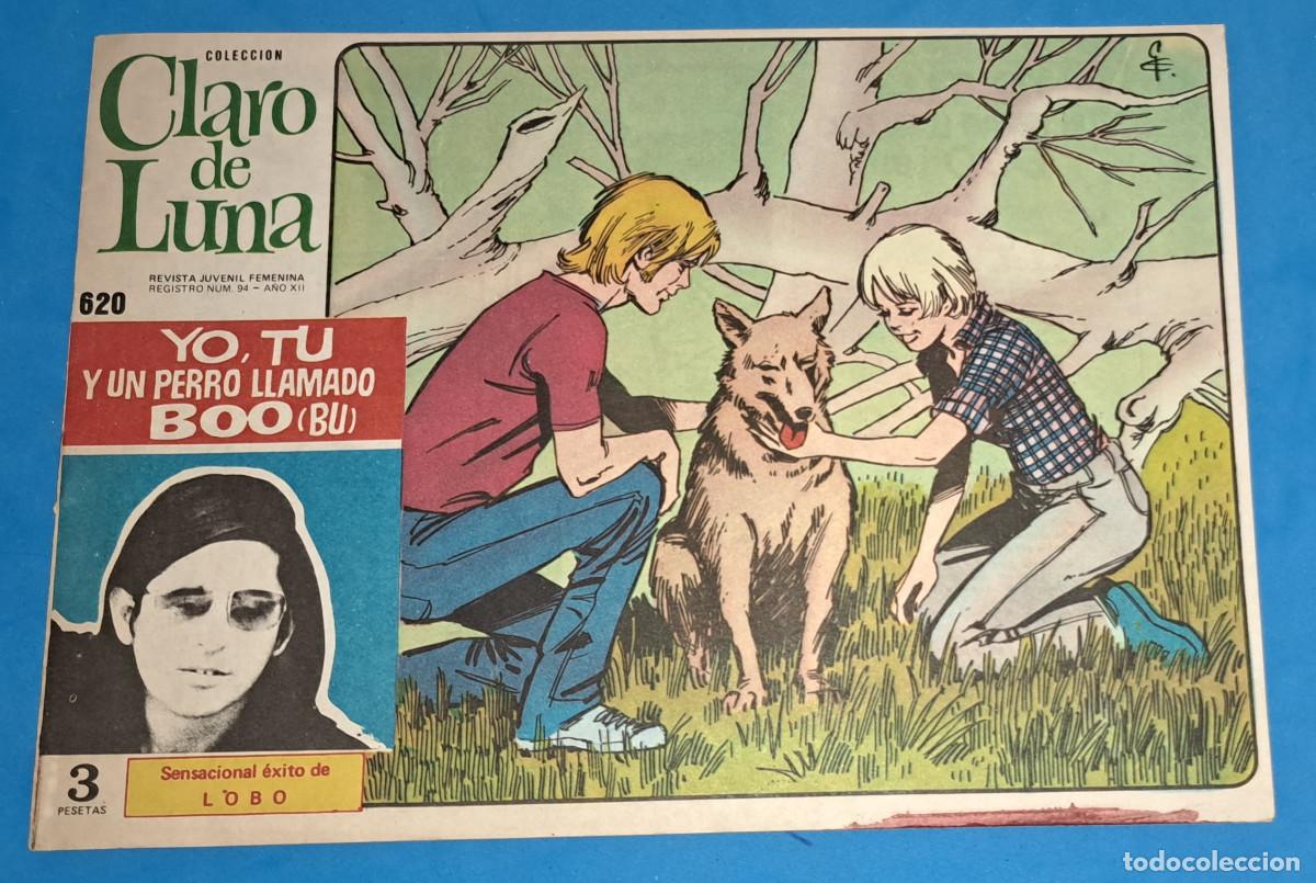 Tebeos: CLARO DE LUNA - N&ordm; 620 - &iexcl; &Uacute;LTIMO N&Uacute;MERO ! - I.M.D.E. - BARCELONA - BUEN ESTADO