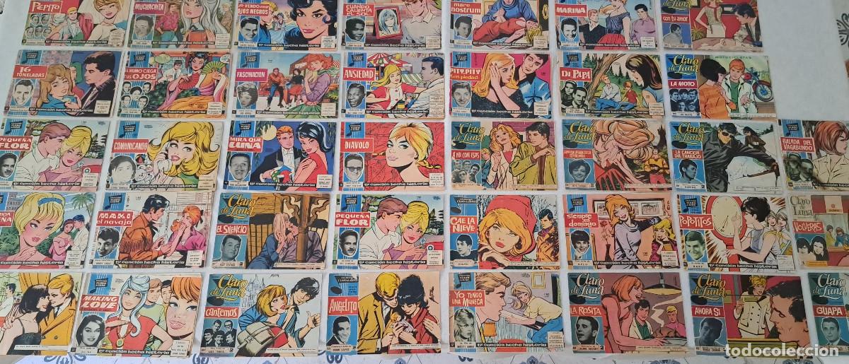 Livros de Banda Desenhada: CLARO DE LUNA - LOTE DE 38 EJEMPLARES - I.M.D.E. - BARCELONA - A&Ntilde;OS 60