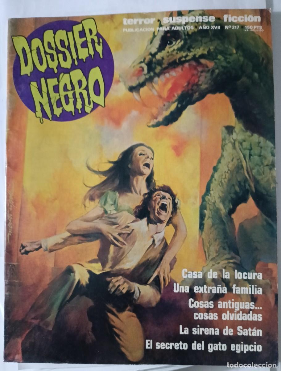 Tebeos: DOSSIER NEGRO-ZINCO- N&ordm; 217 -&Uacute;LTIMO N&Uacute;MERO-ESPECIAL BERNI WRIGTHSON-CASI BUENO-1988-VEA-LEA-1664