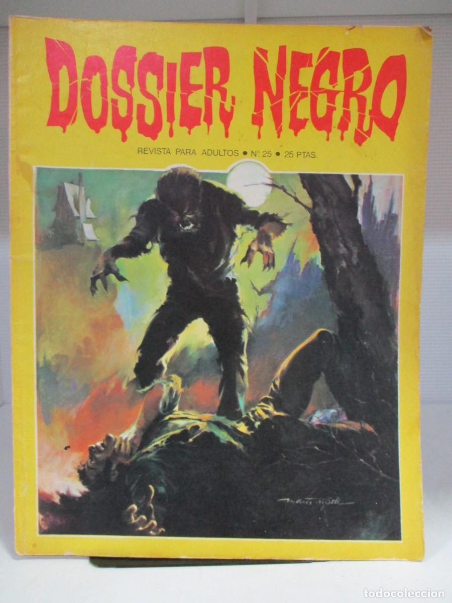 Tebeos: RELATOS GRAFICOS DE TERROR Y SUSPENSE - DOSSIER NEGRO - NUMERO 25 - IBERO MUNDIAL