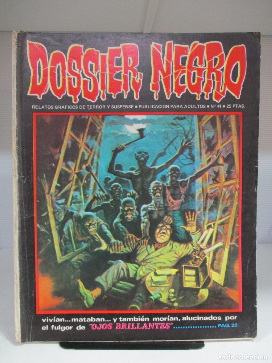 Tebeos: RELATOS GRAFICOS DE TERROR Y SUSPENSE - DOSSIER NEGRO - NUMERO 41 - IBERO MUNDIAL