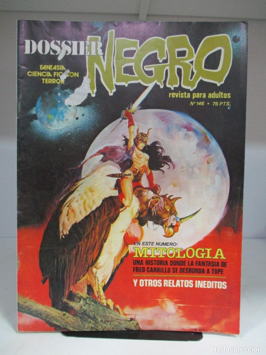 Tebeos: RELATOS GRAFICOS DE TERROR Y SUSPENSE - DOSSIER NEGRO - NUMERO 146- IBERO MUNDIAL